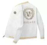 chaude veste blouson versace jeans homme blanc back big versace